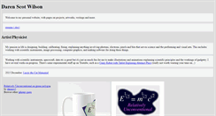 Desktop Screenshot of darenscotwilson.com